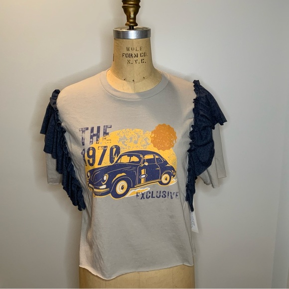 Tops - Exclusive Graphic Tee one-of-a-kind, eco-friendly, designer top